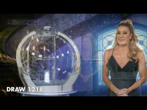 Powerball Draw 1218 Results .